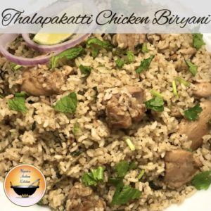 Dindigul Thalapakatti Chicken Biryani at Jai Indian Kitchen Centerton AR