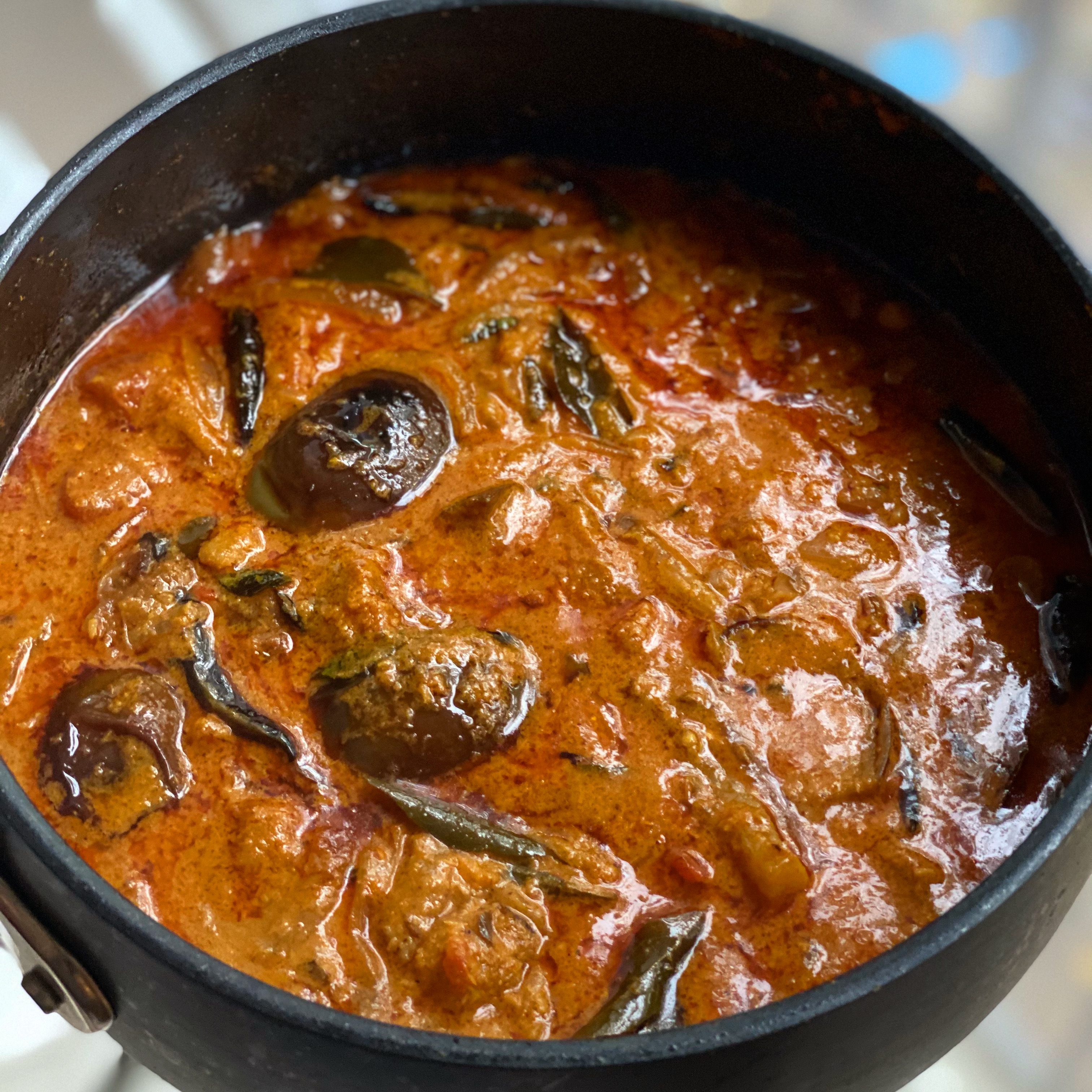 Kadai Eggplant at Jai Indian Kitchen Centerton AR