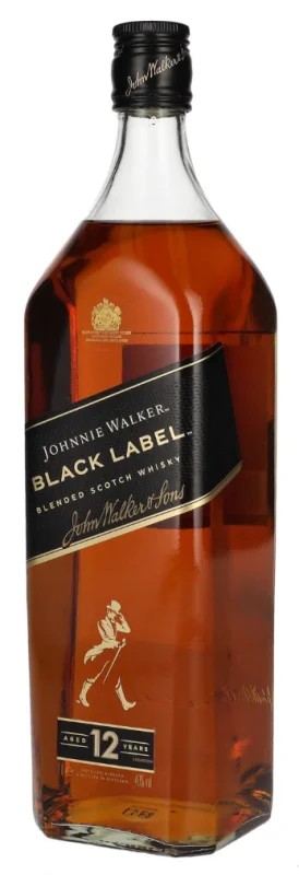 JOHNNIE WALKER BLACK LABEL served at Jai Indian Kitchen in Centerton, Arkansas