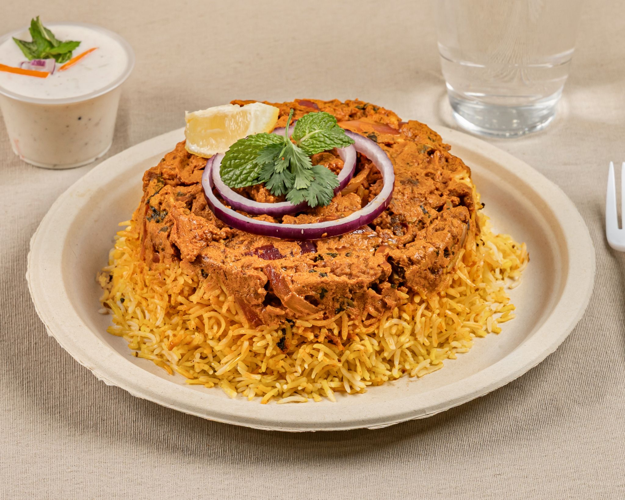Vijayawada Paneer Biryani at Jai Indian Kitchen Centerton AR