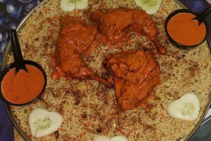 Juicy Chicken Mandi at Jai Indian Kitchen Centerton AR