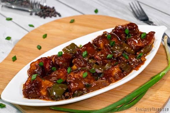 Chilli Chicken at Jai Indian Kitchen Centerton AR