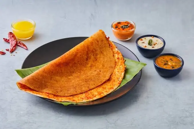 Andhra Ghee Karam Dosa at Jai Indian Kitchen Centerton AR