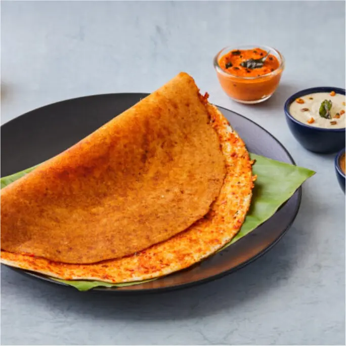 Andhra Karam Dosa at Jai Indian Kitchen Centerton AR