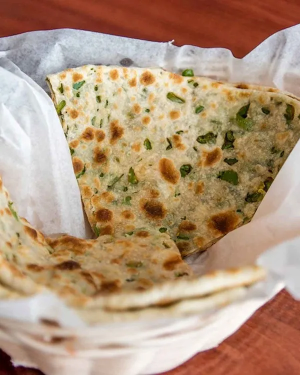 Bullet Naan at Jai Indian Kitchen Centerton AR