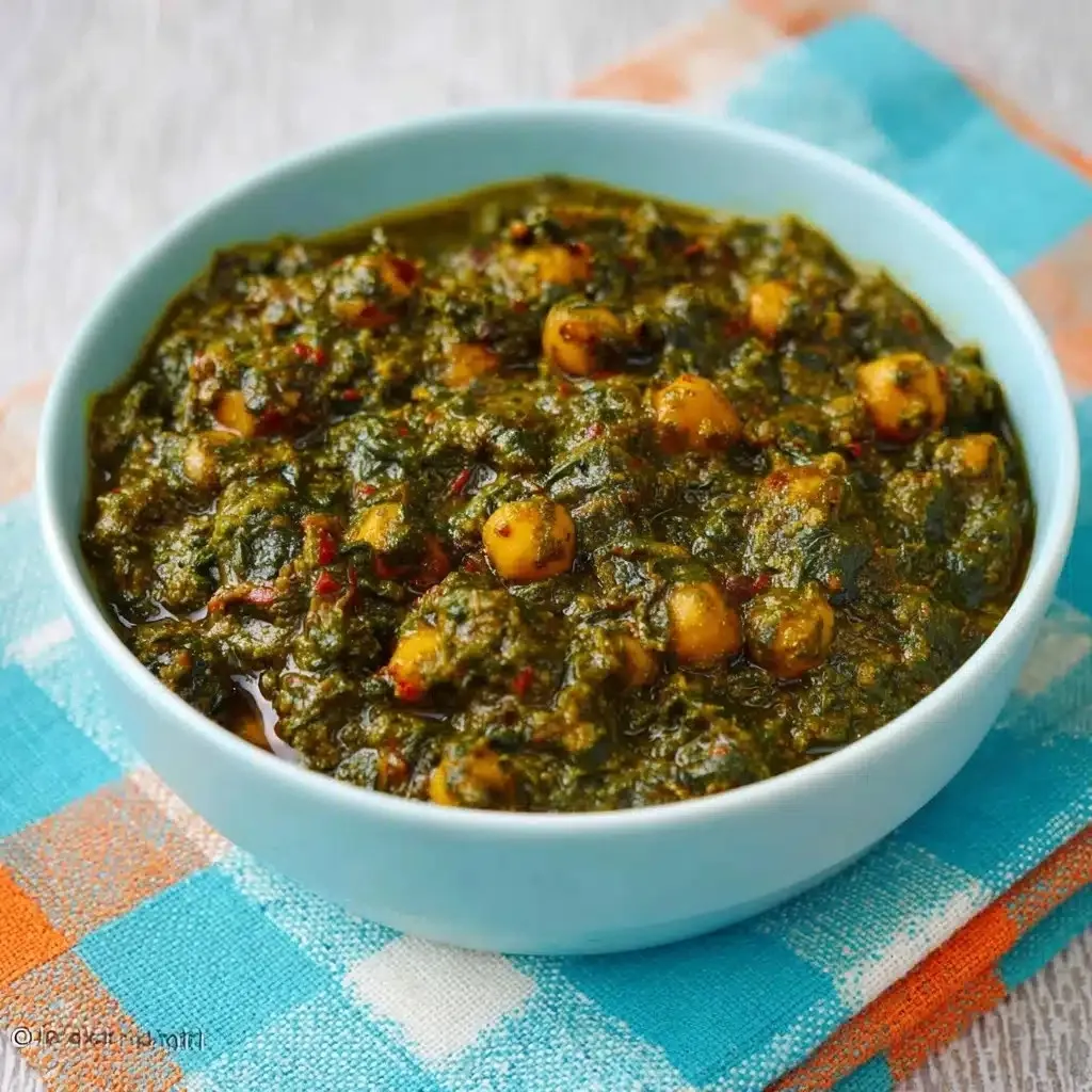 Chana Saag at Jai Indian Kitchen Centerton AR