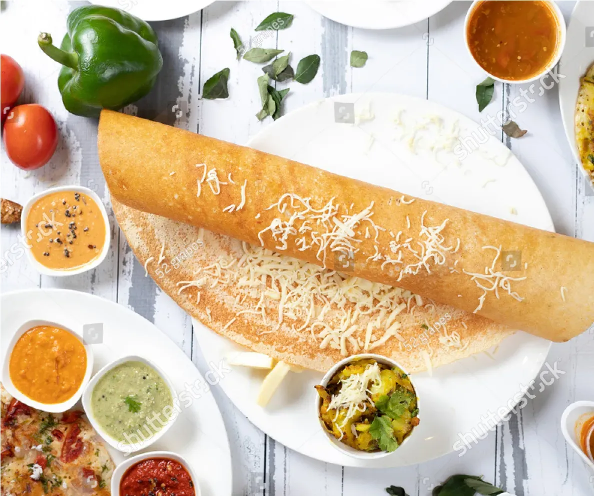 Cheese Dosa at Jai Indian Kitchen Centerton AR
