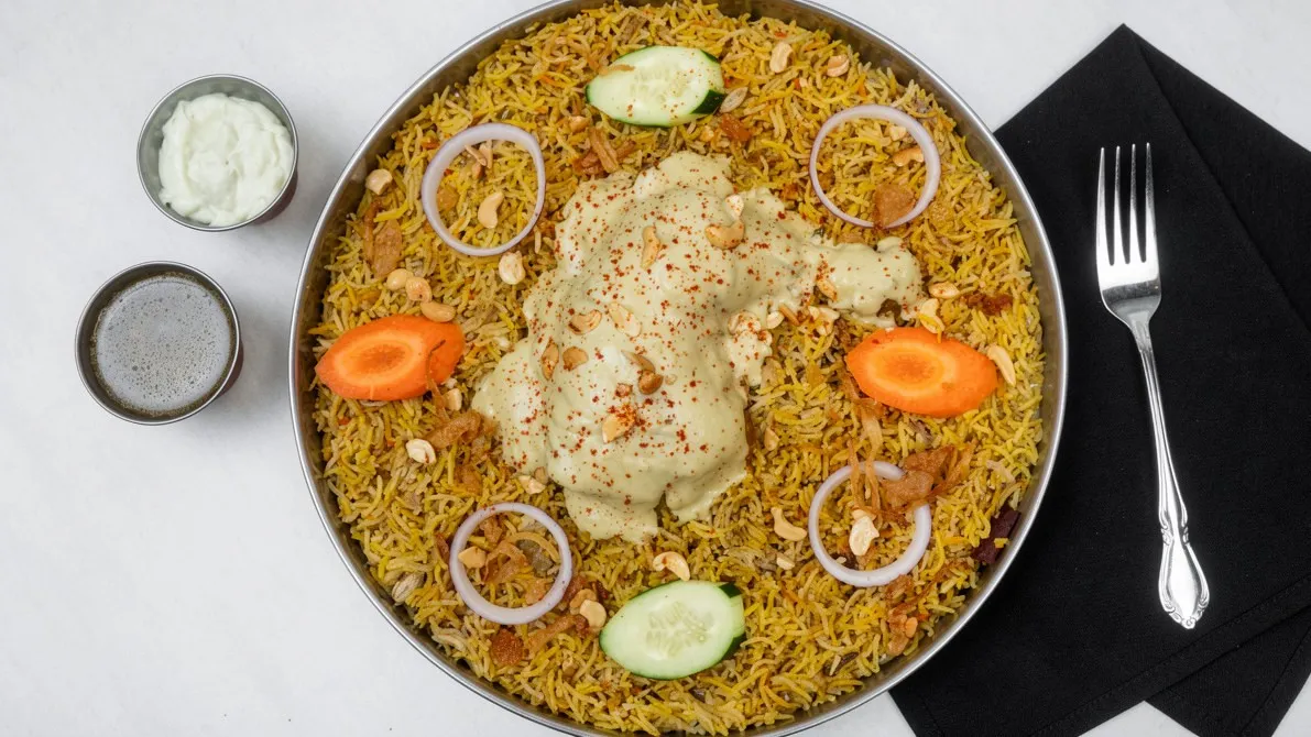 Juicy Chicken Mandi at Jai Indian Kitchen Centerton AR