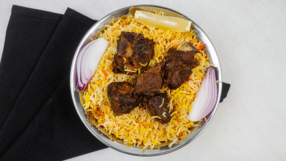 Goat Dum Biryani