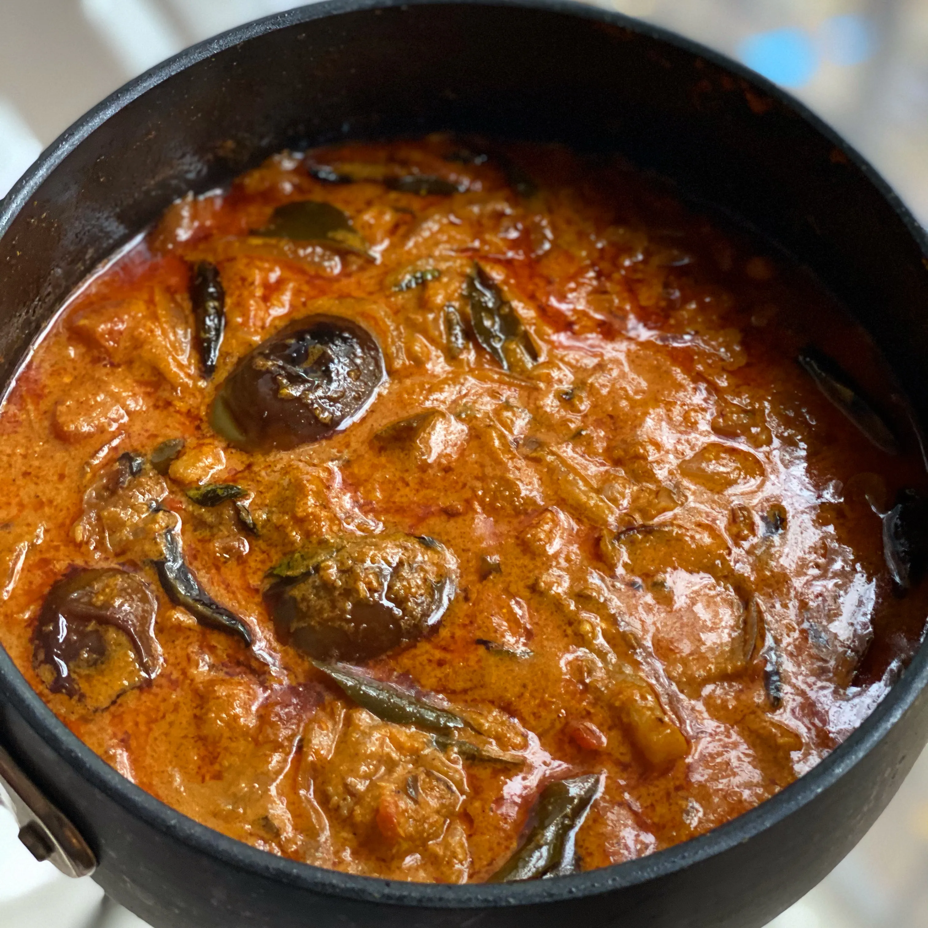 Kadai Eggplant at Jai Indian Kitchen Centerton AR