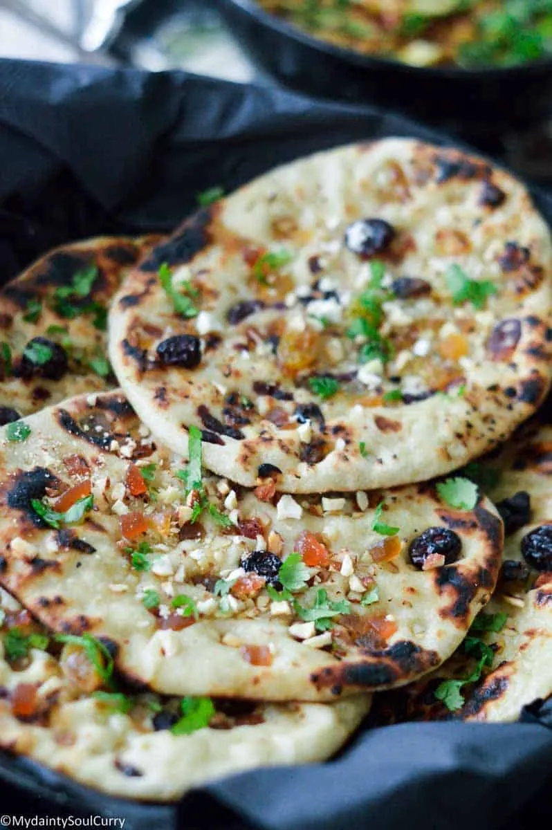 Kashmiri Naan at Jai Indian Kitchen Centerton AR