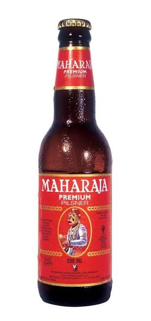 Maharaja Premium Lager (11.2 oz) served at Jai Indian Kitchen in Centerton, Arkansas