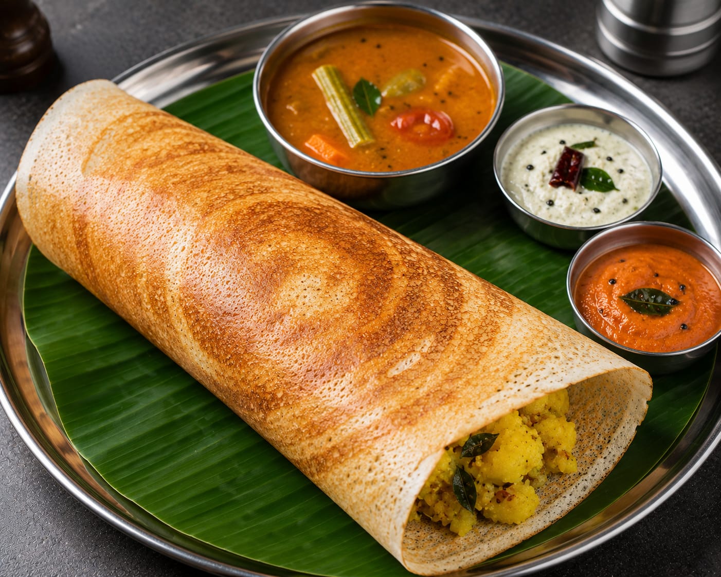 Masala Dosa at Jai Indian Kitchen Centerton AR