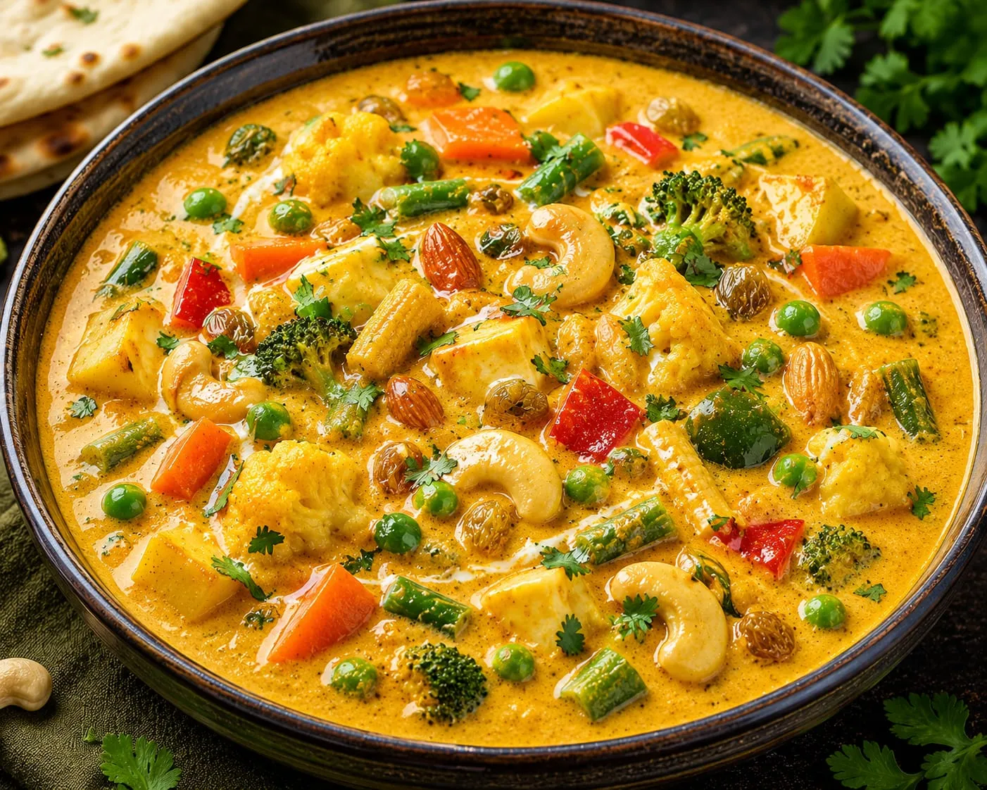 North Indian Navaratan Korma at Jai Indian Kitchen Centerton AR