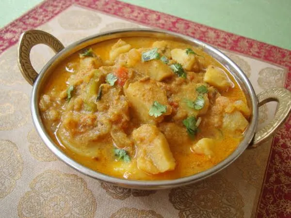 North Indian Aloo Korma at Jai Indian Kitchen Centerton AR