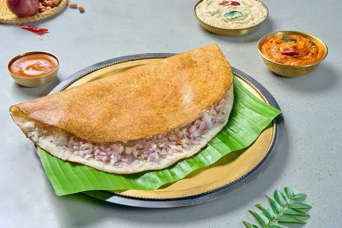 Onion Dosa at Jai Indian Kitchen Centerton AR