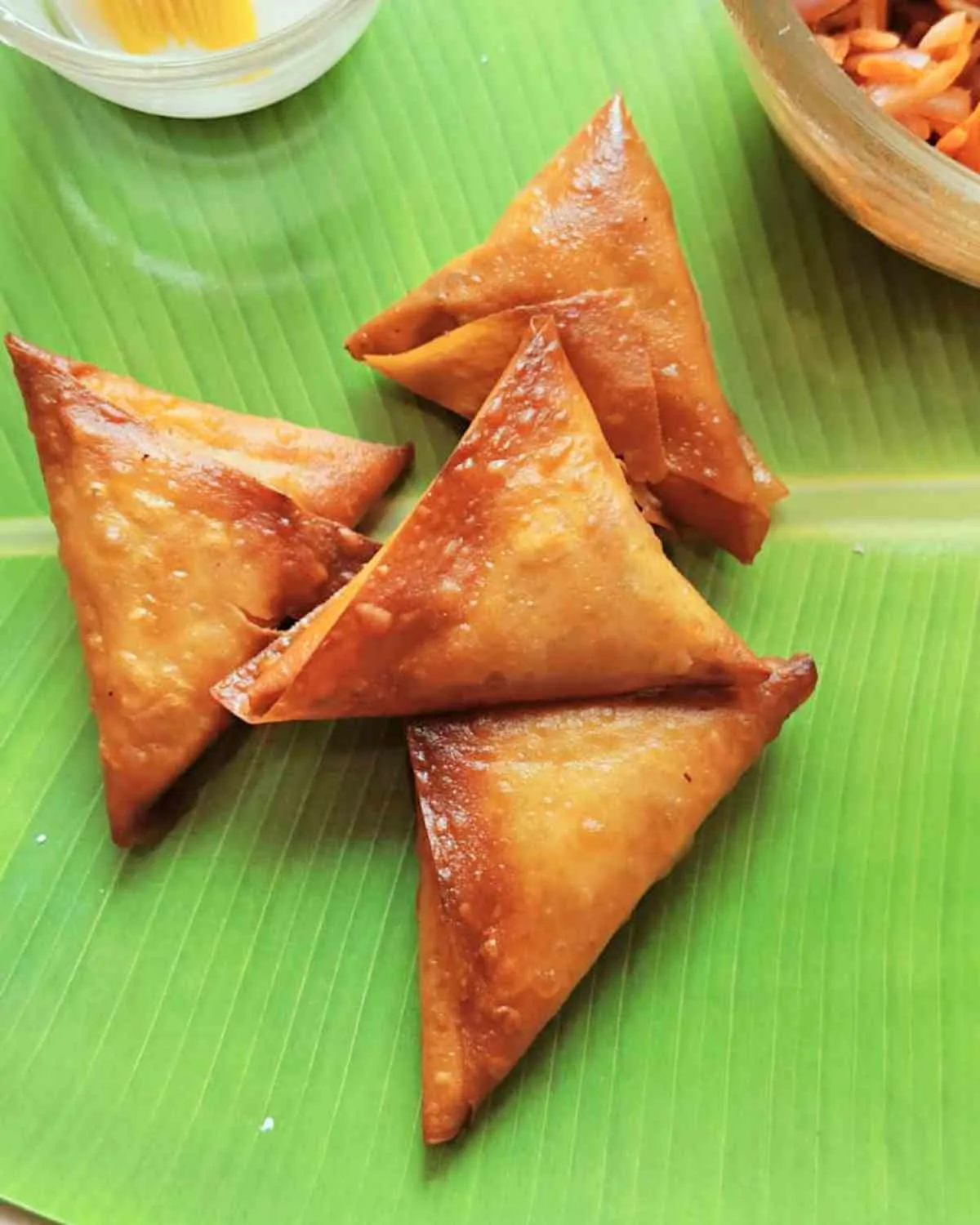 Onion Samosa at Jai Indian Kitchen Centerton AR
