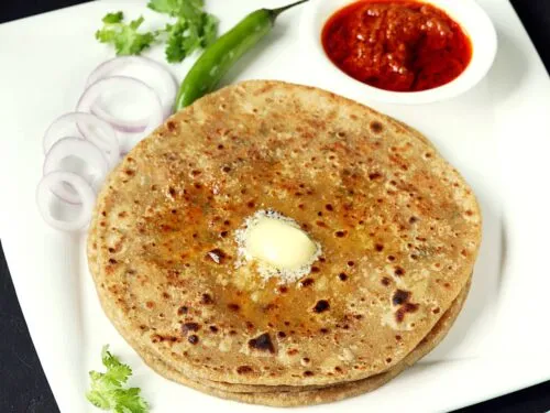 Paneer Paratha at Jai Indian Kitchen Centerton AR
