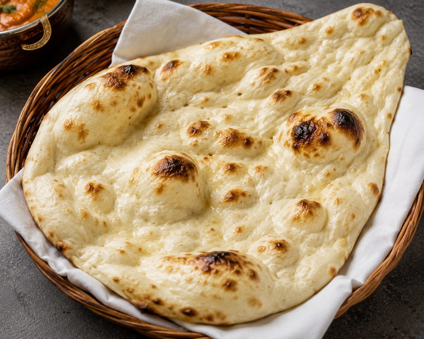 Plain Naan at Jai Indian Kitchen Centerton AR