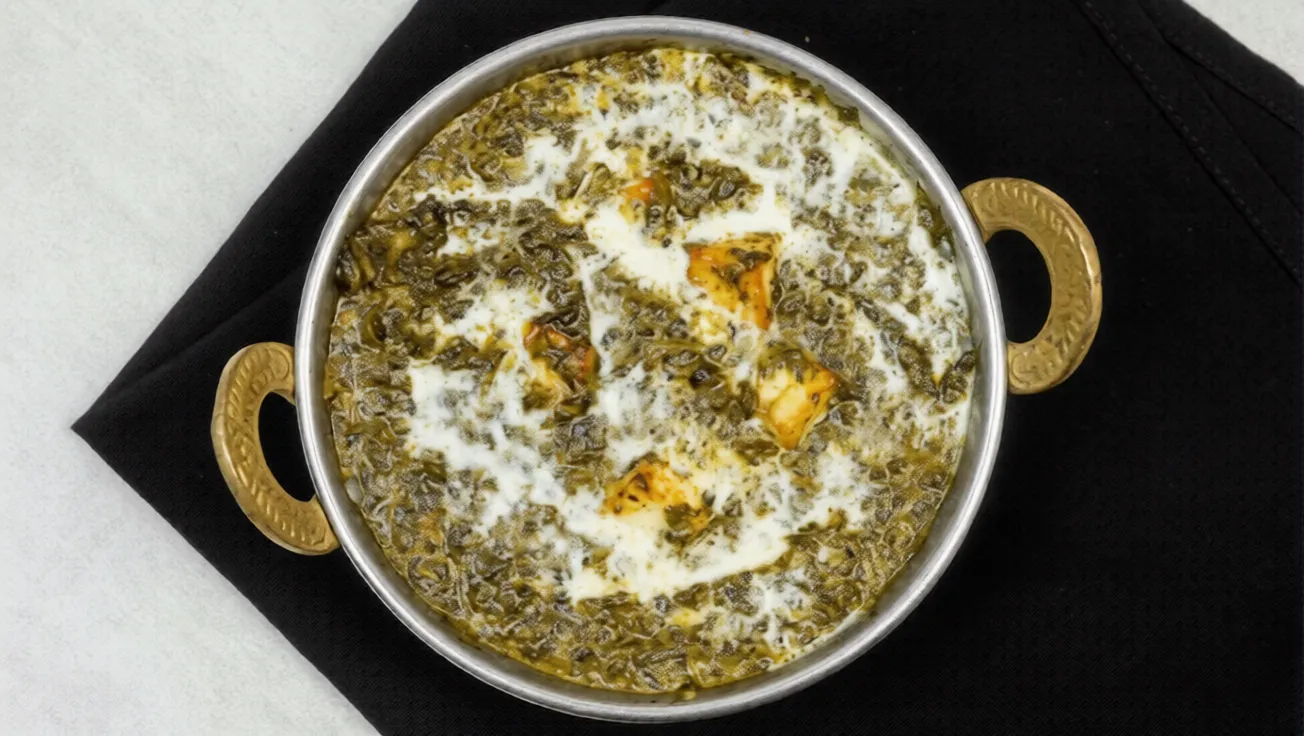 Saag Paneer at Jai Indian Kitchen Centerton AR