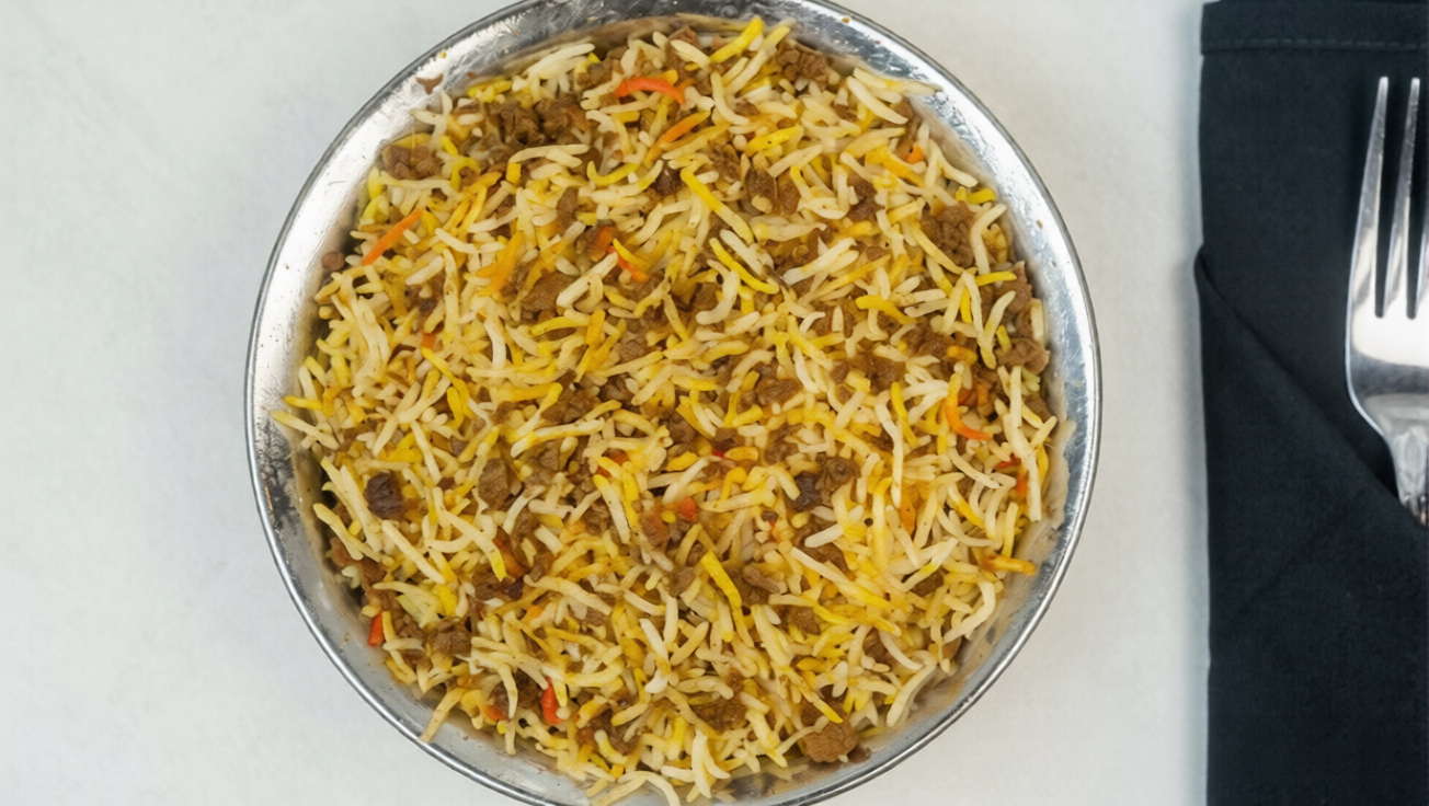 Veg Kheema Biryani