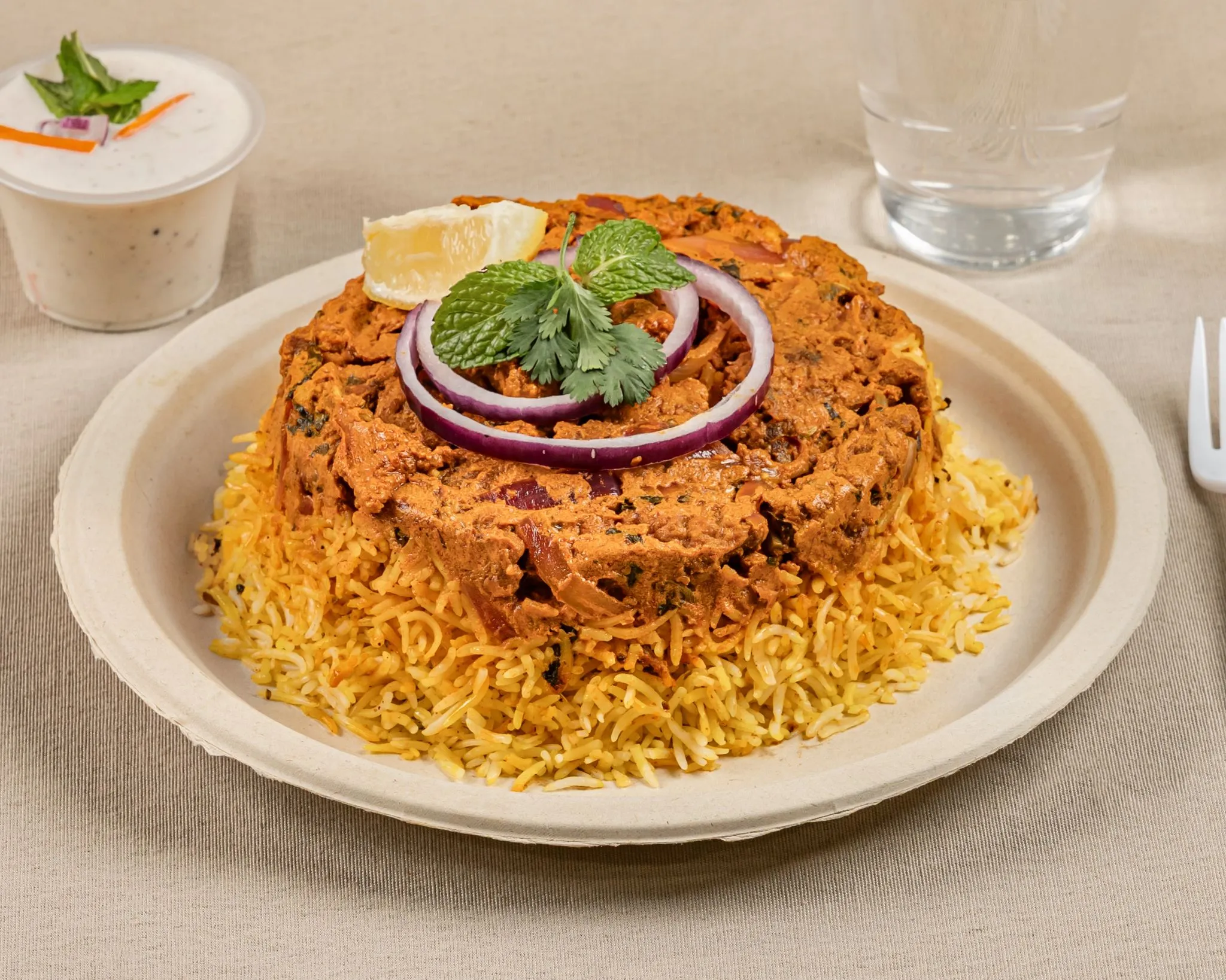 Vijayawada Paneer Biryani at Jai Indian Kitchen Centerton AR
